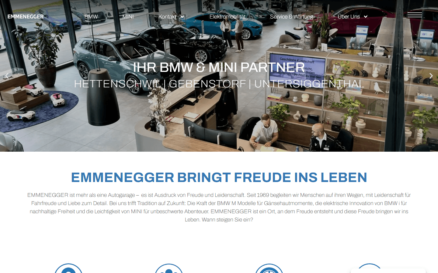 Emmenegger AG screenshot