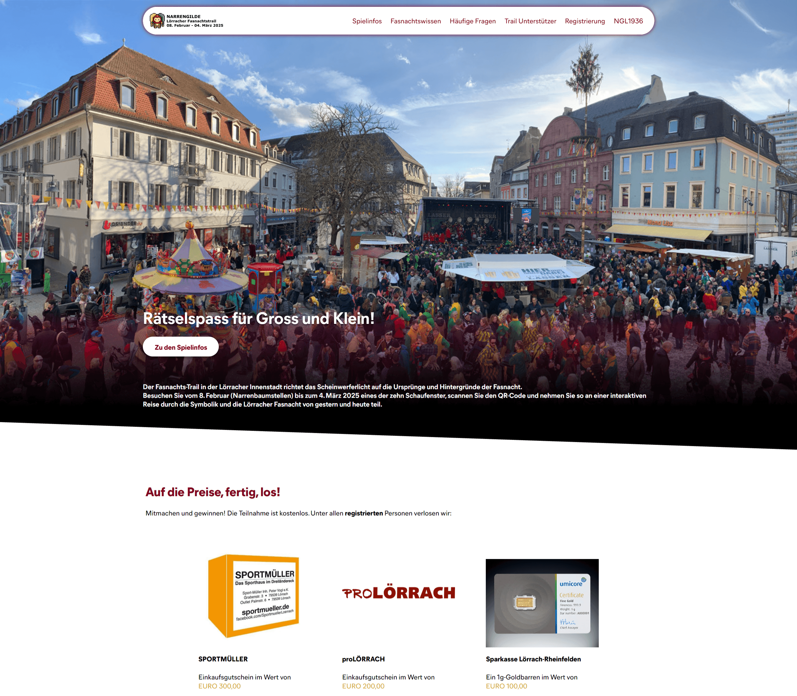 Fasnachts-Trail Lörrach screenshot