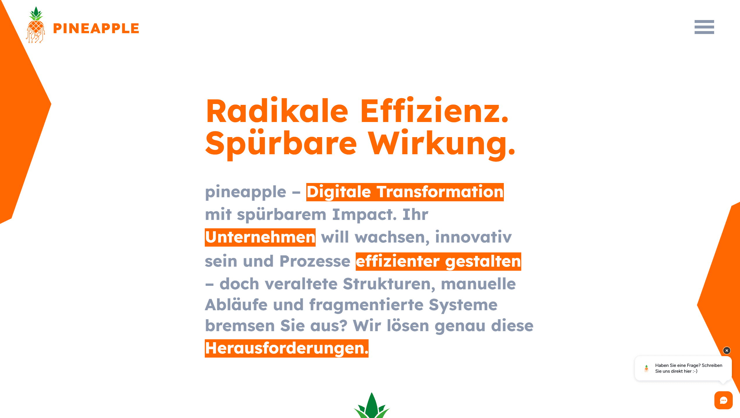 pineapple AG screenshot